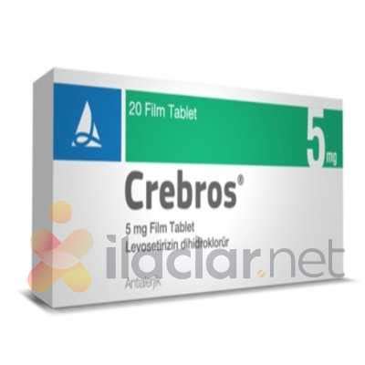 crebros 5 mg ne için kullanılır